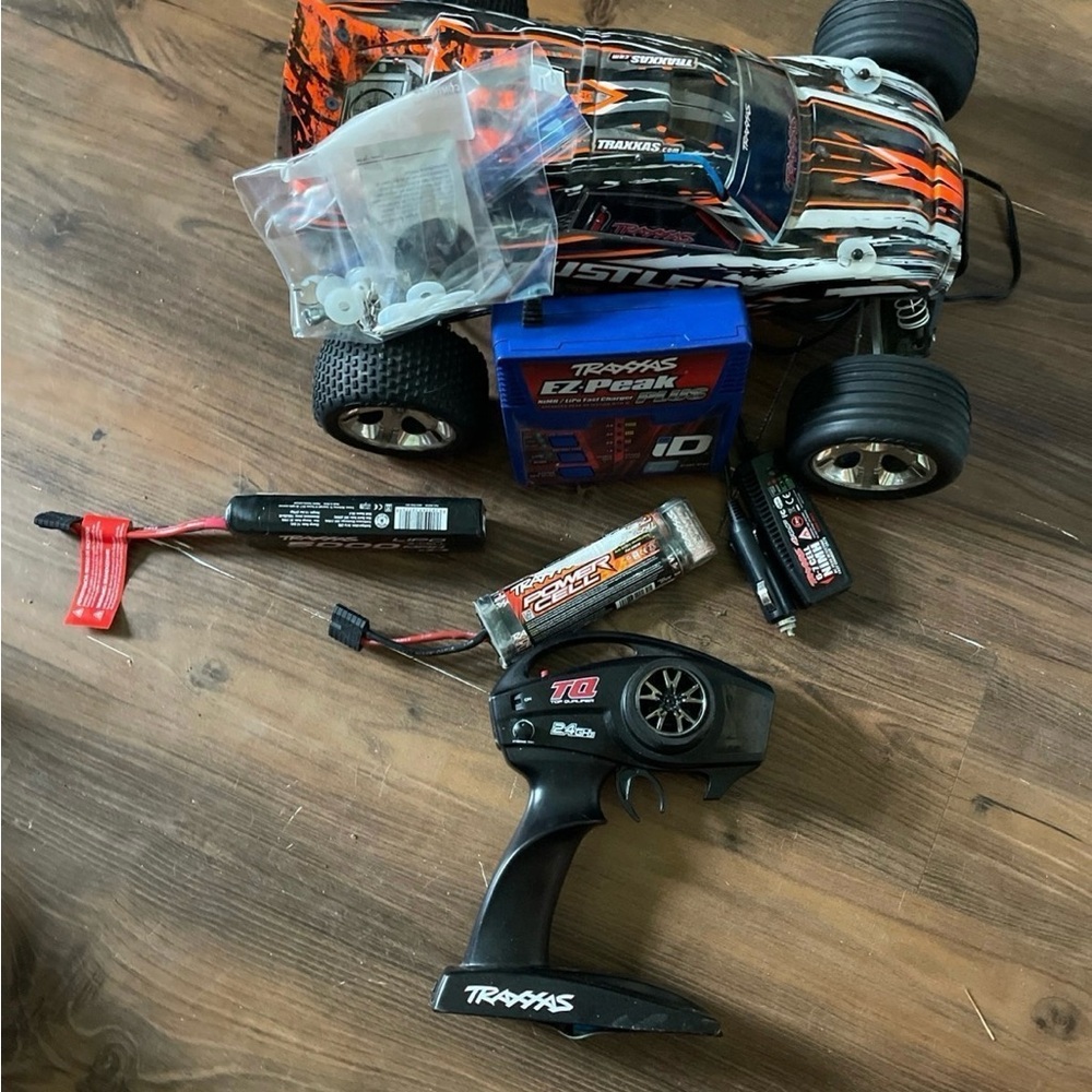Orange and Black RC Monster Truck